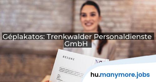 Géplakatos: Trenkwalder Personaldienste GmbH | manymore.jobs