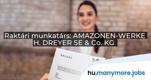 Raktári munkatárs: AMAZONEN-WERKE H. DREYER SE & Co. KG | manymore.jobs