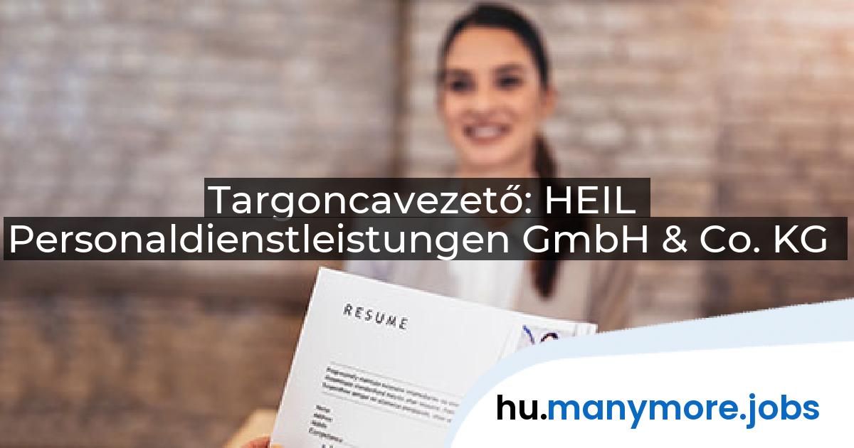 Targoncavezető: HEIL Personaldienstleistungen GmbH & Co. KG | manymore.jobs